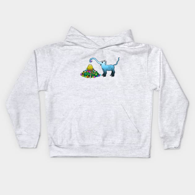 Easter Egg Hunt Kids Hoodie by Restarter